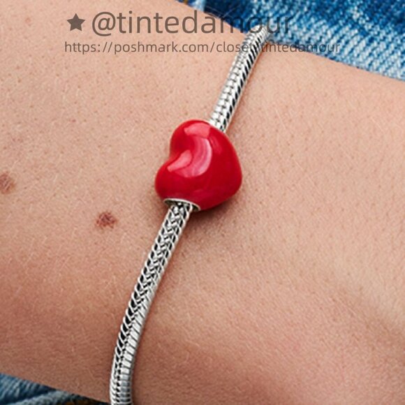 Pandora Color-changing Hidden Message Heart Charm|Pendant - Picture 2 of 2